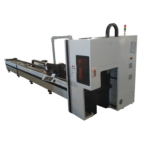 Professional Square And Round Steel Tube Fiber Laser Cutting Machine